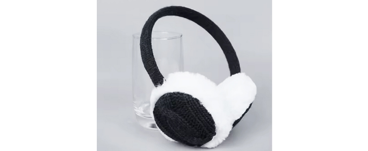 Modne žične slušalke iz umetnega krzna - Kuponko.si