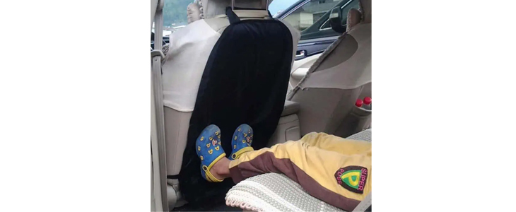 NoKickPad zaščita zadnjega dela avtomobilskega sedeža - Kuponko.si