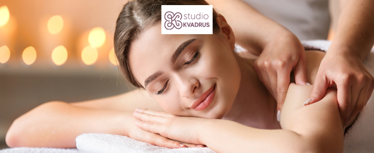 Studio Kvadrus: masažna terapija, 60 minut - Kuponko.si