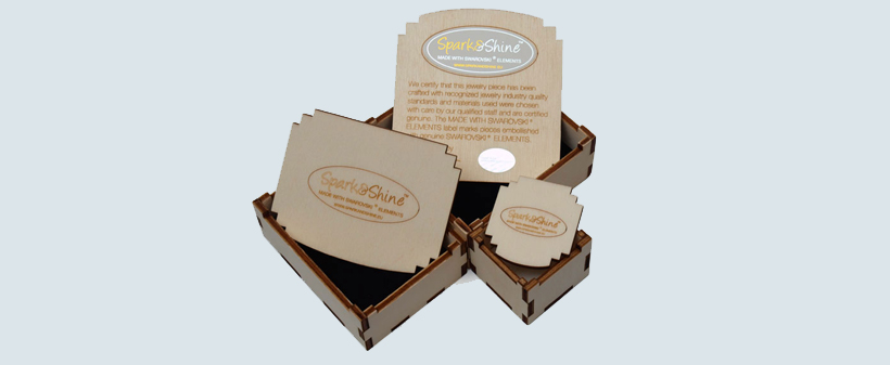 Ogrlica Dvojno srce severni sij s kristali Swarovski® - Kuponko.si