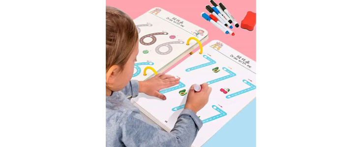 TracingBook, otroški delovni zvezek - Kuponko.si