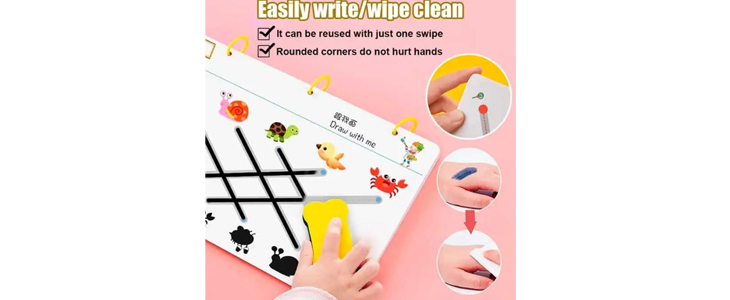 TracingBook, otroški delovni zvezek - Kuponko.si