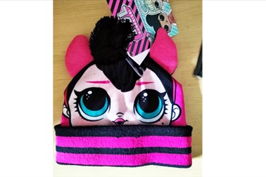 Zimska otroška kapa LOL v barvi po izbiri