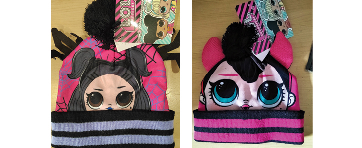 Zimska otroška kapa LOL v barvi po izbiri - Kuponko.si