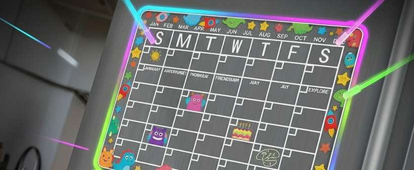 Magnetni koledar za otroke – Calendary - Kuponko.si