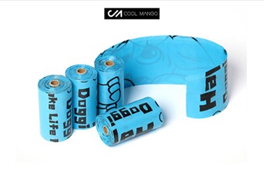 komplet 5x15 vrečk Scoopbags za lopatko za mačji pesek 