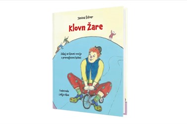 Slikanica za otroke Klovn Žare