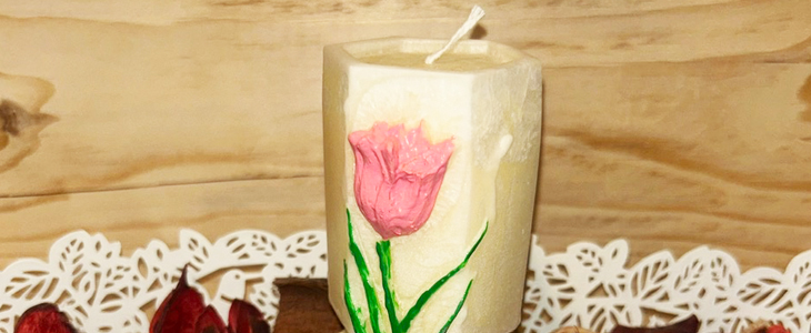 Dekorativna dišeča sveča skulptura - Kuponko.si