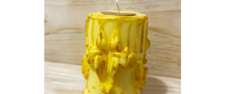 Dekorativna dišeča sveča skulptura - Kuponko.si