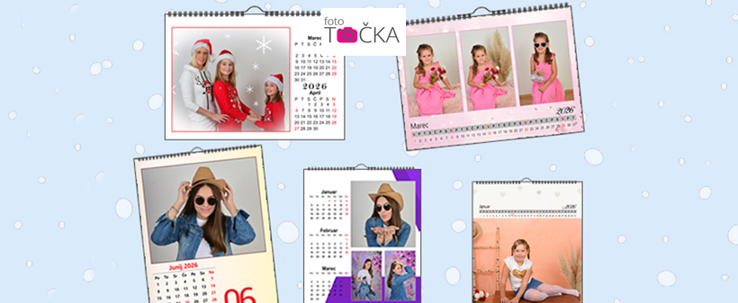 Foto Točka: izdelava personaliziranega koledarja - Kuponko.si