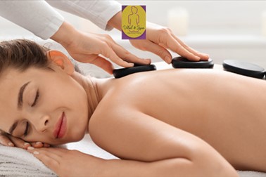 Vital&Lepa: masaža z vročimi kamni, 50 min