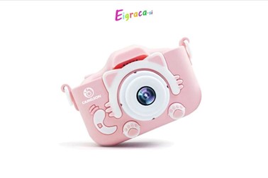 Otroški digitalni fotoaparat LCD SD 600mAh