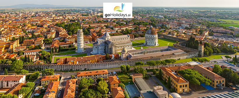 goHolidays: Lucca, Pisa, Elba, izlet, 2 dni - Kuponko.si