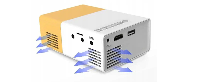 Prenosni LED prijektor z HDMI in USB povezavo - Kuponko.si