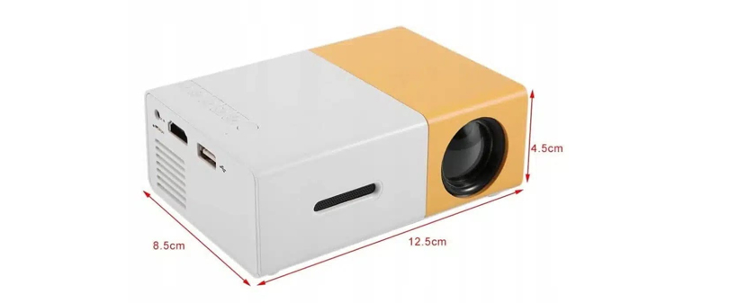 Prenosni LED prijektor z HDMI in USB povezavo - Kuponko.si