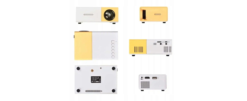 Prenosni LED prijektor z HDMI in USB povezavo - Kuponko.si