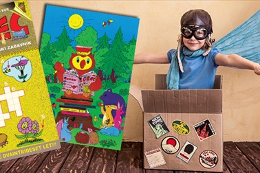 Otroška revija Čukec: 1-letna naročnina