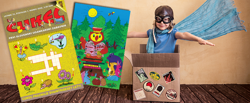 Otroška revija Čukec: 1-letna naročnina - Kuponko.si