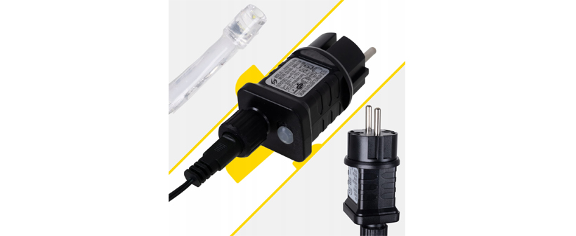 Novoletne lučke zavesa 300 LED hladno bela 15m  - Kuponko.si