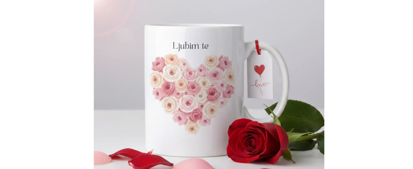 Darilni set s skodelico s potiskom in posvetilom - Kuponko.si