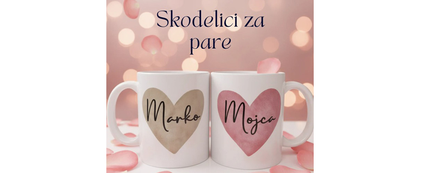 darilni set 2 personaliziranih skodelic z vašim imenom! - Kuponko.si