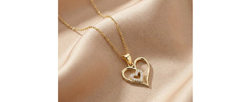 Darilni set s skodelico in srebrno pozlačeno verižico - Kuponko.si