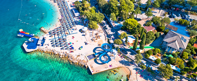 Paviljoni Slaven 3*, Selce: oddih s polpenzionom - Kuponko.si