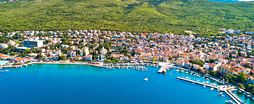 Paviljoni Slaven 3*, Selce: oddih s polpenzionom - Kuponko.si