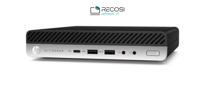 Obnovljen namizni računalnik HP EliteDesk 800 G4 DM i5! - Kuponko.si