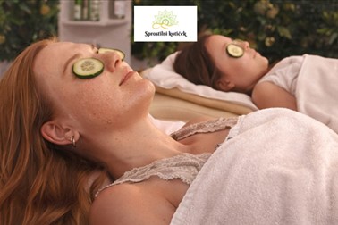 Sprostilni kotiček, 60-minutno razvajanje Mama & hči 