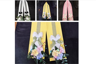 Unikatna double swag velikonočna dekoracije 