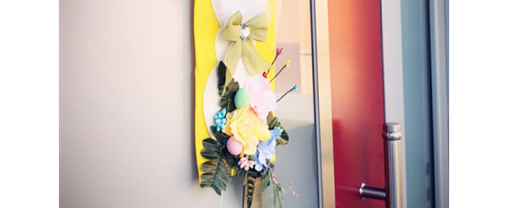 Unikatna double swag velikonočna dekoracije  - Kuponko.si