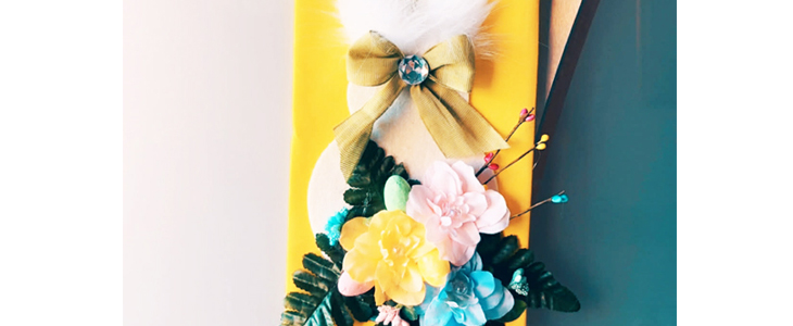 Unikatna double swag velikonočna dekoracije  - Kuponko.si