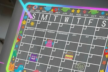 Magnetni koledar za otroke – Calendary