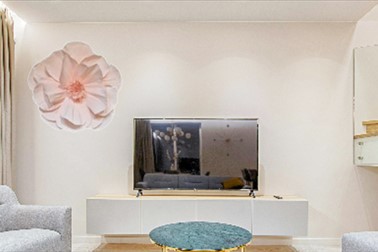 Gigantska dekorativna roža v barvi po izbiri