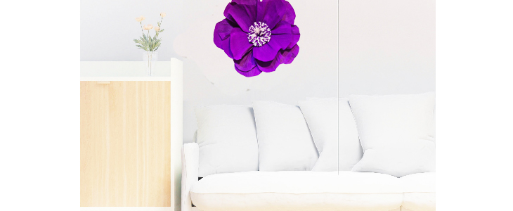 Gigantska dekorativna roža v barvi po izbiri - Kuponko.si