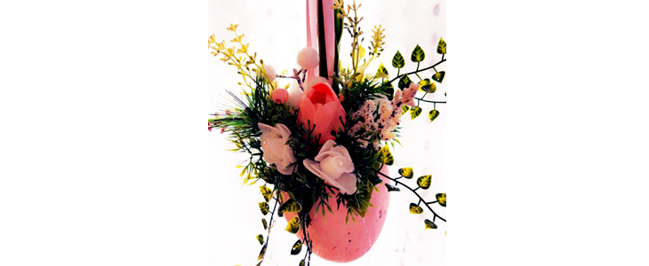 Dekorirano velikonočno jajce v barvi po izbiri - Kuponko.si