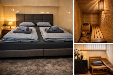Wellness oddih za 2  v apartmaju 