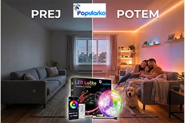 Pametne lLED lučke za dom z aplikacijo