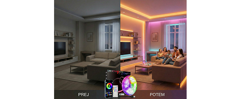 Pametne lLED lučke za dom z aplikacijo - Kuponko.si