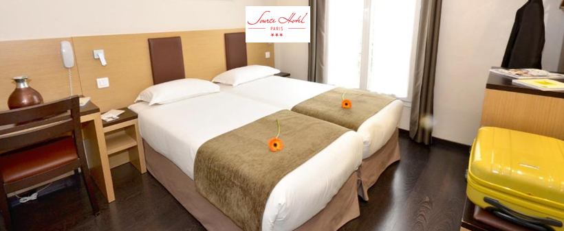 Source Hotel Paris 3*, romantičen oddih z zajtrkom - Kuponko.si