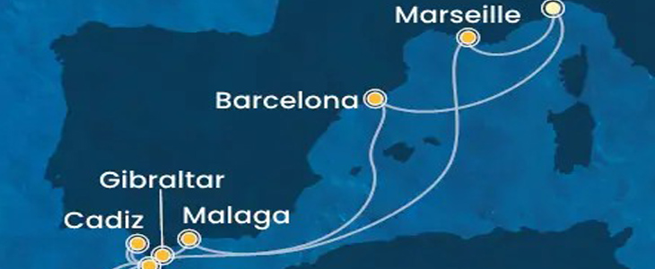 Costa Fascinosa Italija-Španija-Maroko-Gibraltar - Kuponko.si