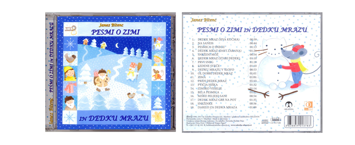 Komplet 4 zgoščenk z otroškimi pesmicami - Kuponko.si