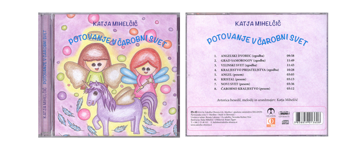 Komplet 4 zgoščenk z otroškimi pesmicami - Kuponko.si