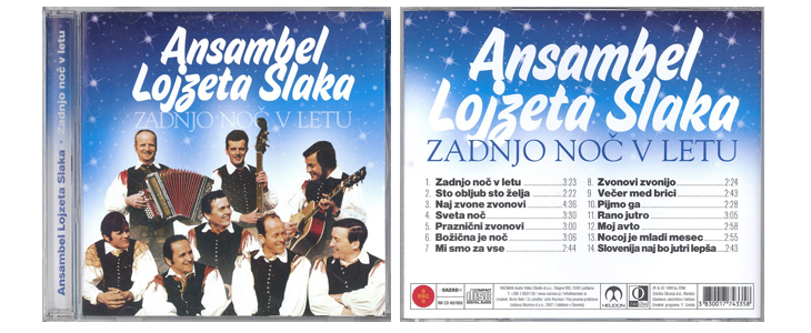 Komplet 4 zgoščenk Ansambla Lojzeta Slaka - Kuponko.si