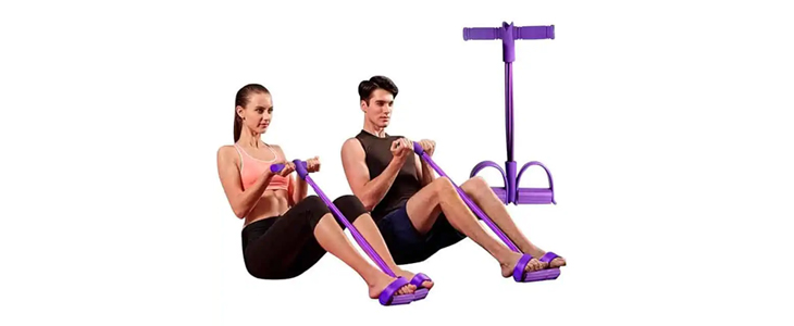 Elastika za vadbo PullStar v vijolični barvi - Kuponko.si