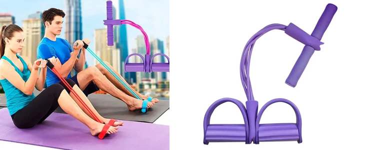 Elastika za vadbo PullStar v vijolični barvi - Kuponko.si