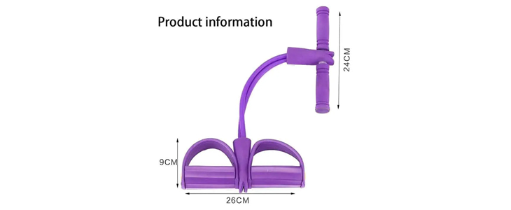 Elastika za vadbo PullStar v vijolični barvi - Kuponko.si