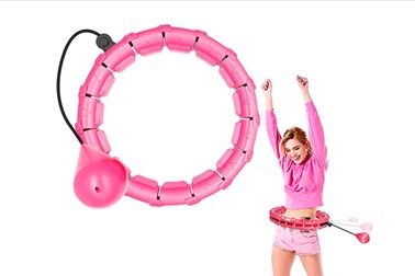 SpinningHoop, prilagodljiv hulahop obroč z utežmi