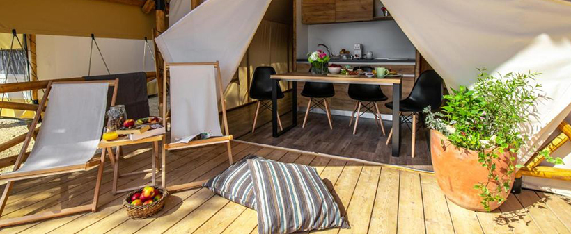 Arena One 99 Glamping: glamping šotor - Kuponko.si